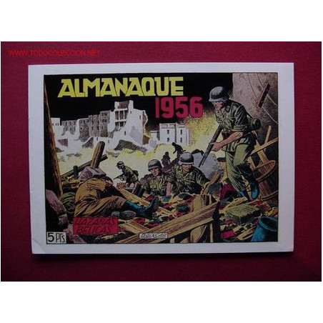 HAZAÑAS BELICAS (TORAY). ALMANAQUE 1956